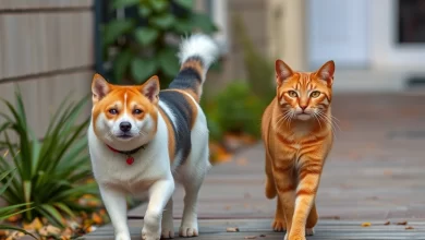 Photo of Псы и коты: курьезы прогулок