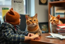 Photo of Коты в офисе: юмор и проказы