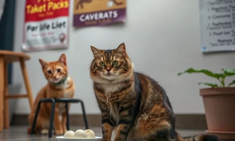 Как коты выбирают место для шалостей