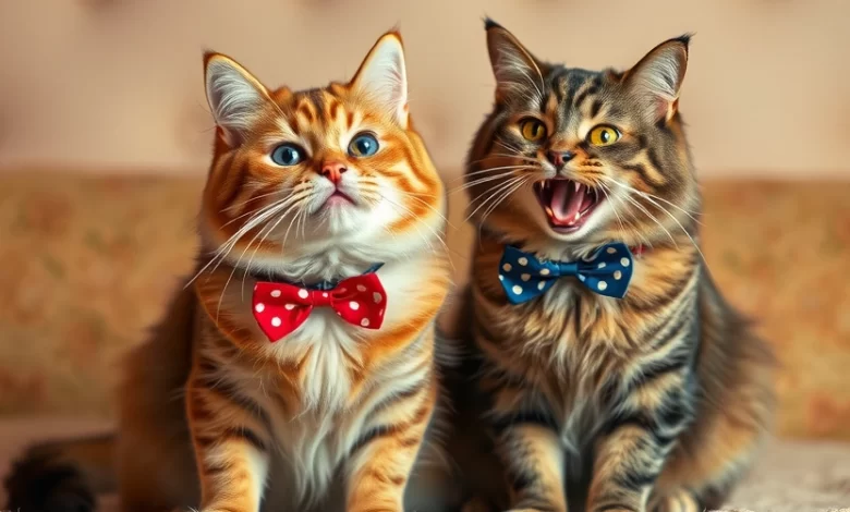 Когда коты становятся комиками
