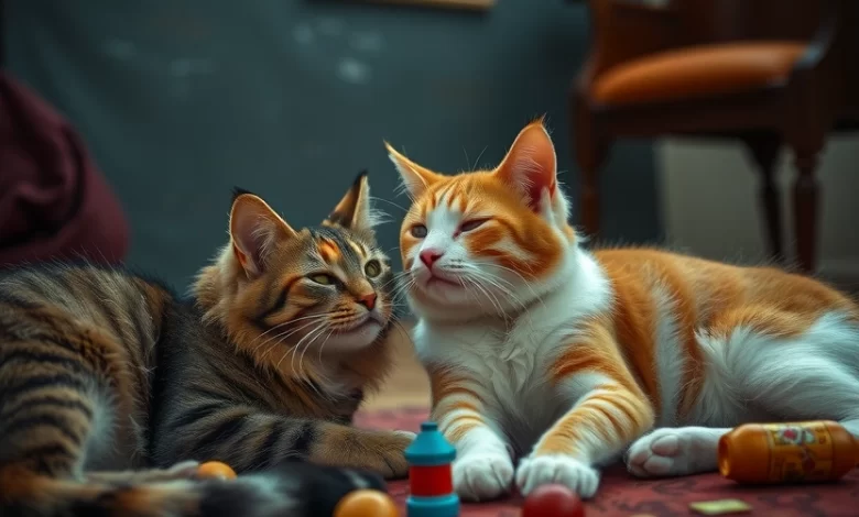 Тайны смешных игр с котами