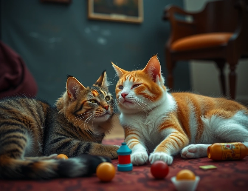 Фото 6 — Тайны смешных игр с котами